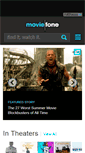 Mobile Screenshot of moviefone.com