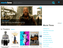 Tablet Screenshot of moviefone.com